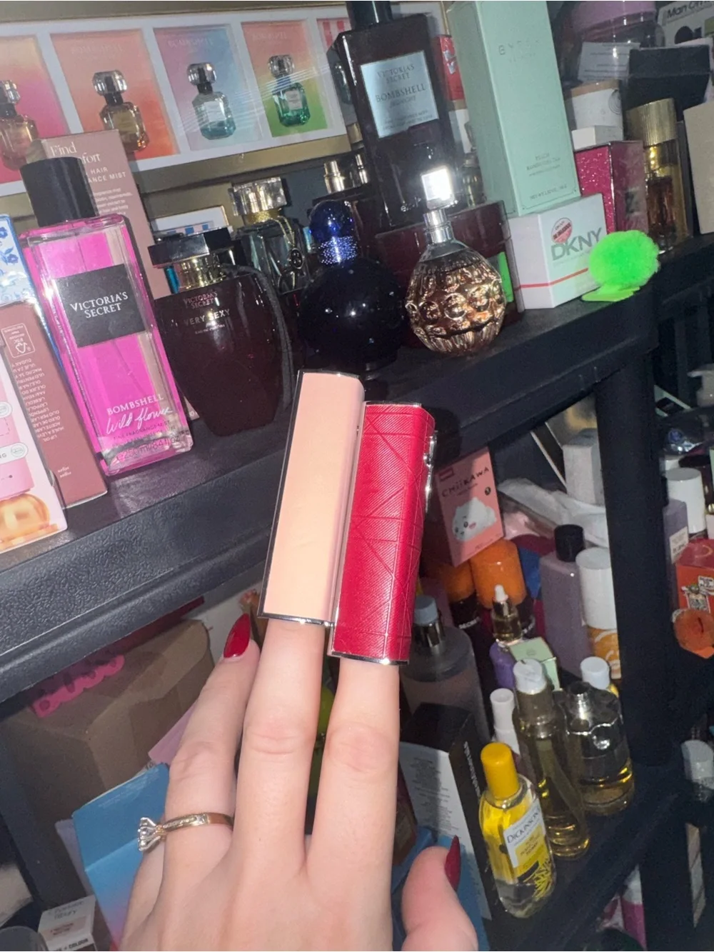 Dior Lipstick case set — Pink & Red Luxury Lip Color cases